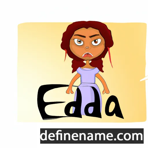 Edela cartoon