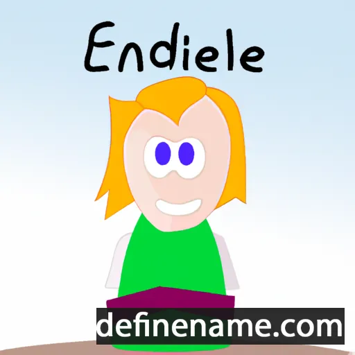 Edelinde cartoon