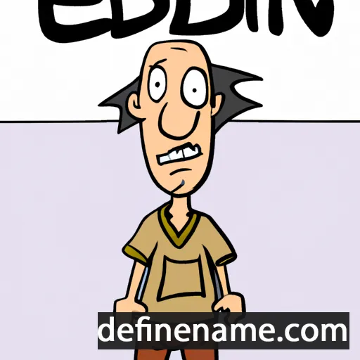 Edern cartoon