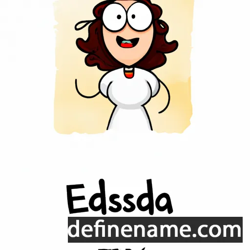 cartoon of the name Edessa