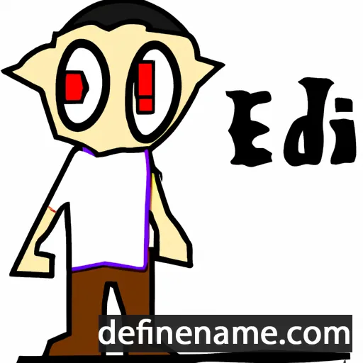 Edhie cartoon