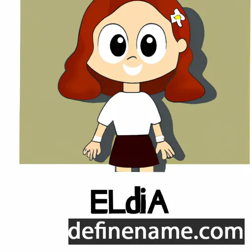 Edília cartoon