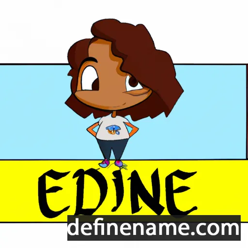 Ediane cartoon