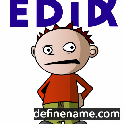 Edik cartoon