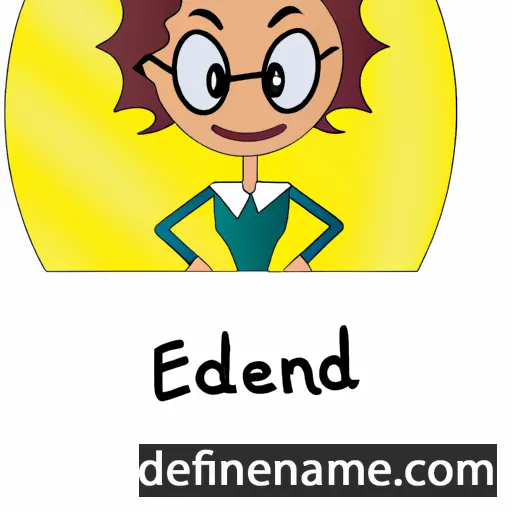 Edilane cartoon