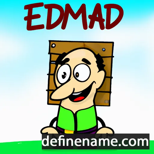 cartoon of the name Edimar