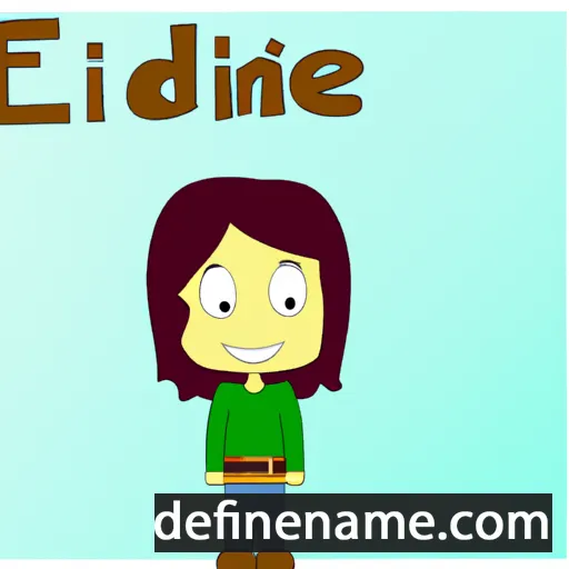 Edine cartoon