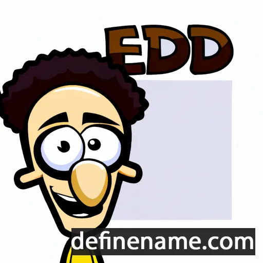 cartoon of the name Edip