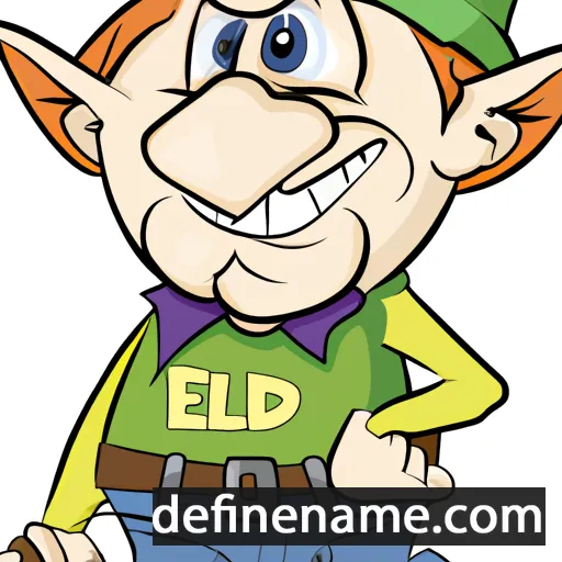 cartoon of the name Edler