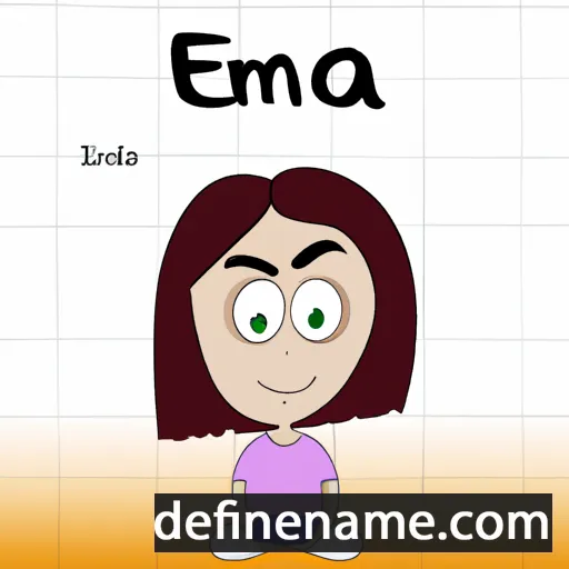 Edma cartoon