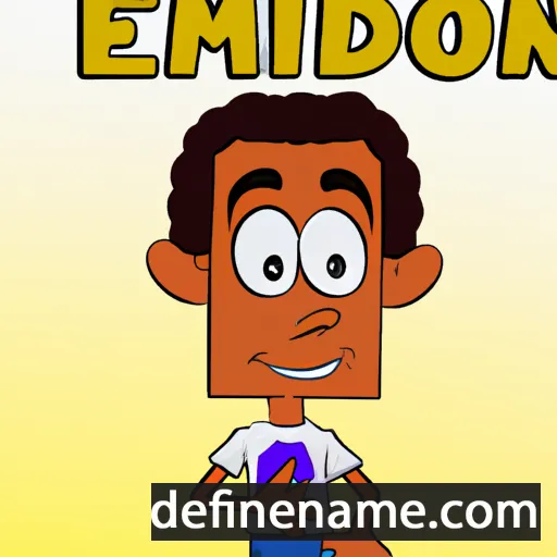 Edmilson cartoon