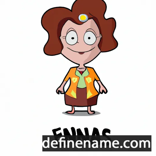 cartoon of the name Ednas