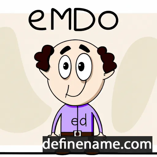 cartoon of the name Edor