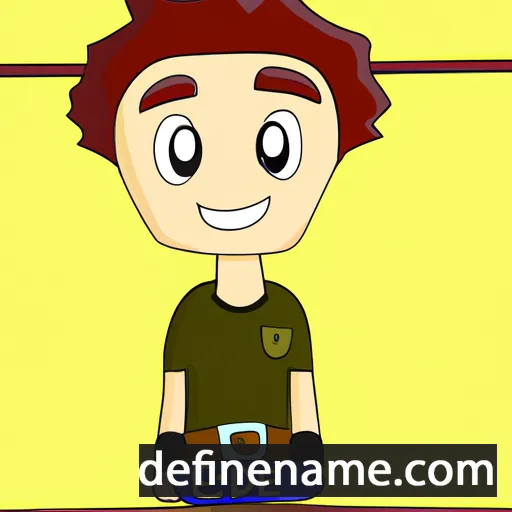 cartoon of the name Edrie