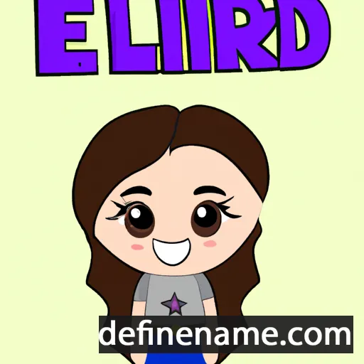 Edrilyn cartoon