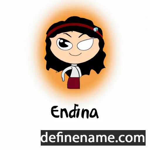 Edrina cartoon