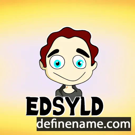 cartoon of the name Edsyl