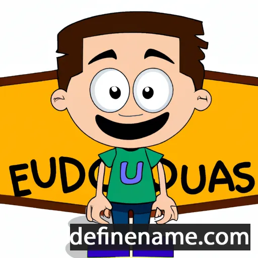 cartoon of the name Eduardas