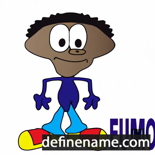 cartoon of the name Edubamo