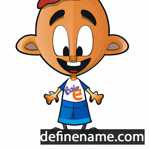 cartoon of the name Eduíno