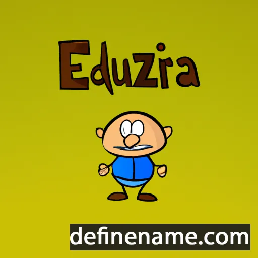 Edurtza cartoon