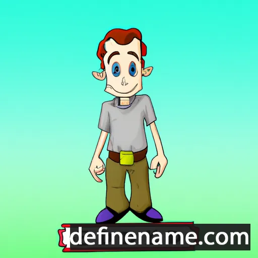 cartoon of the name Edwardo