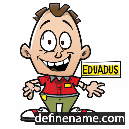 cartoon of the name Edwardus