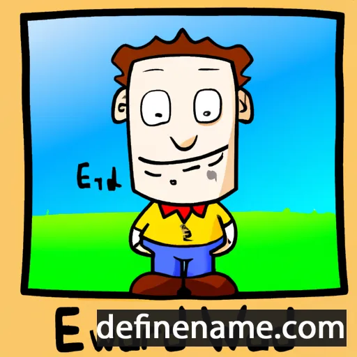 Edwart cartoon