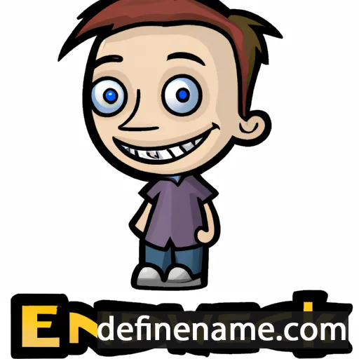 cartoon of the name Edwick