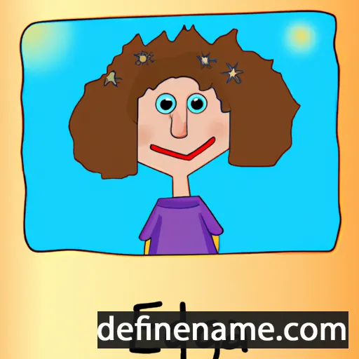 cartoon of the name Edwiga