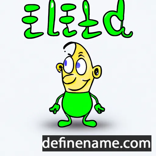 cartoon of the name Eeʹled