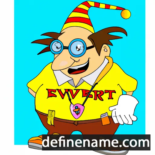 cartoon of the name Eevertti