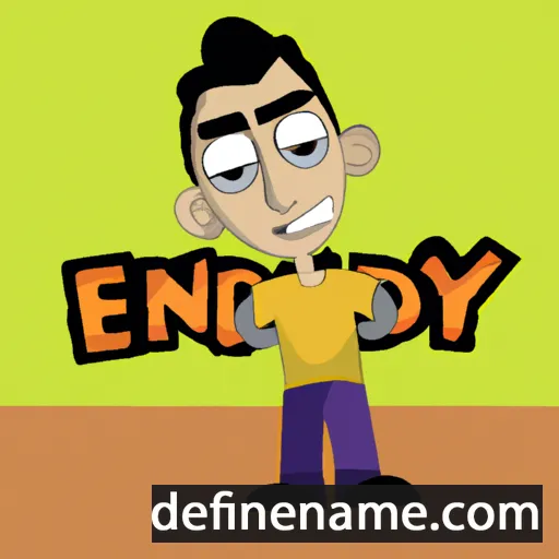 cartoon of the name Efendy