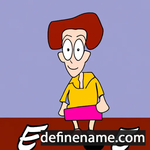 cartoon of the name Effe