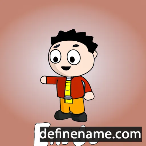 cartoon of the name Effendi