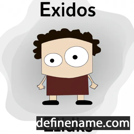 cartoon of the name Efklidis