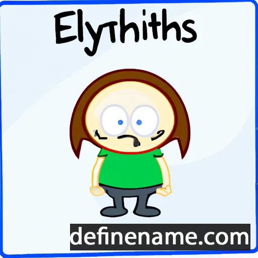 cartoon of the name Efthymis