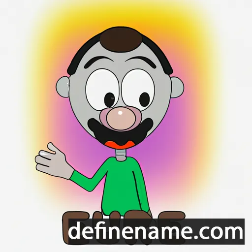 cartoon of the name Efunroye