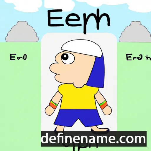 cartoon of the name Egeptah