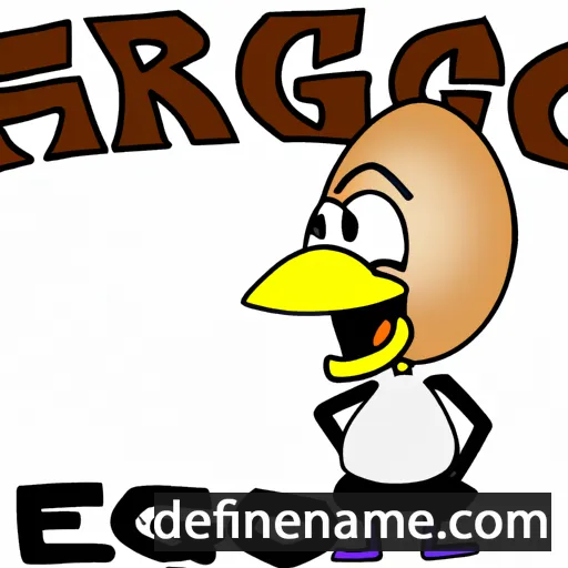 Eggardo cartoon