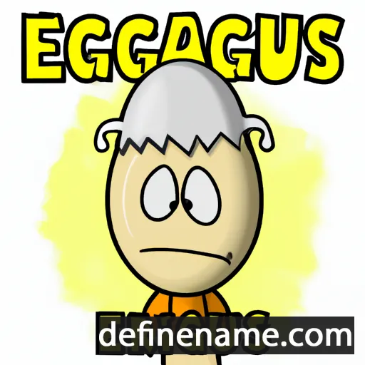 cartoon of the name Eggricus