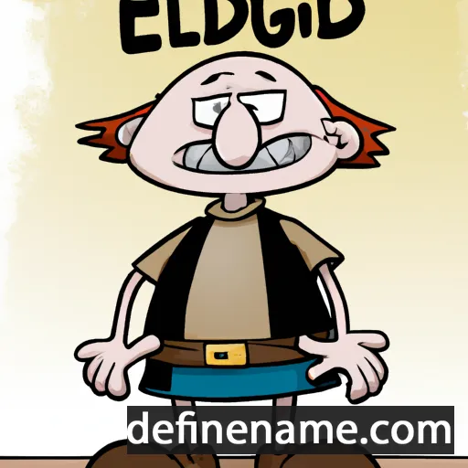 cartoon of the name Egilboldus