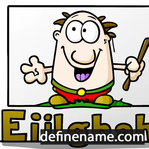 cartoon of the name Egilbraht