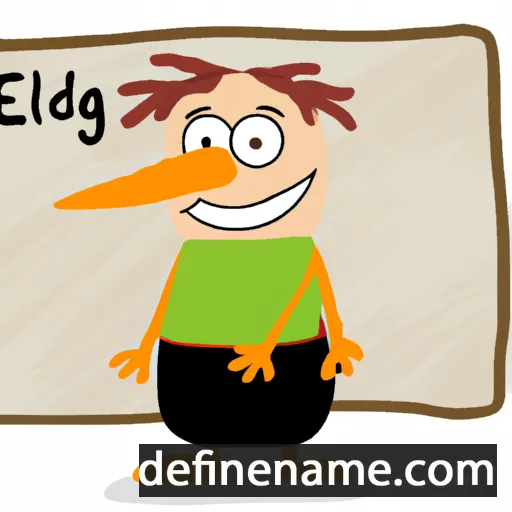 cartoon of the name Egildag