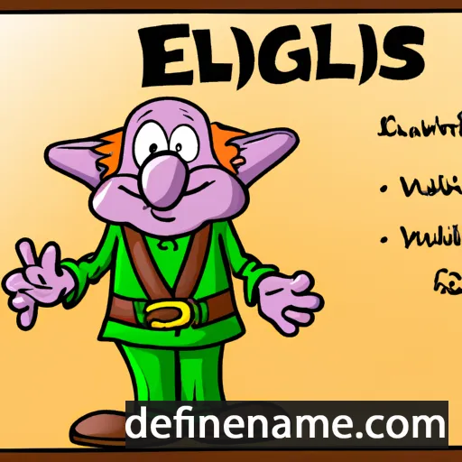 cartoon of the name Egilwaldus