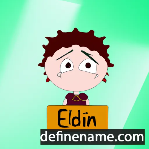 Éideán cartoon