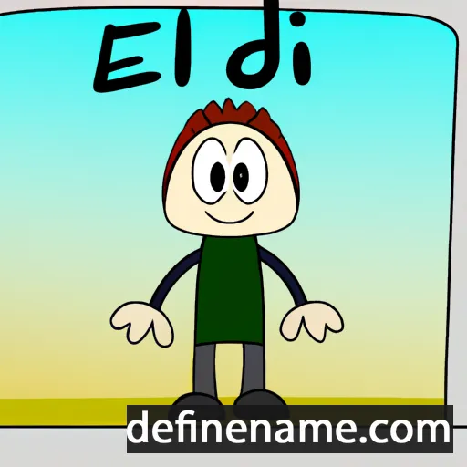 Éldi cartoon