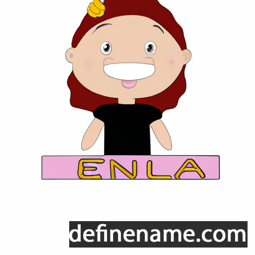 Éléna cartoon