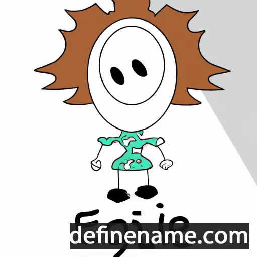 cartoon of the name Eglée