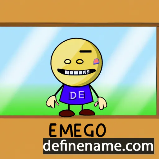 Egmedio cartoon